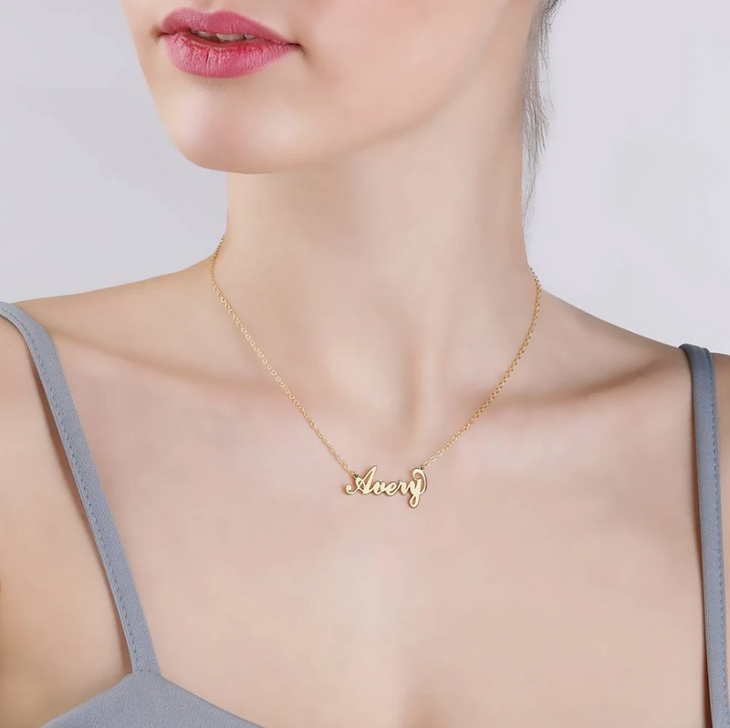 Custom name necklace