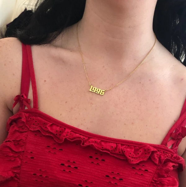 SHOW OFF CUSTOM NUMBER NECKLACE
