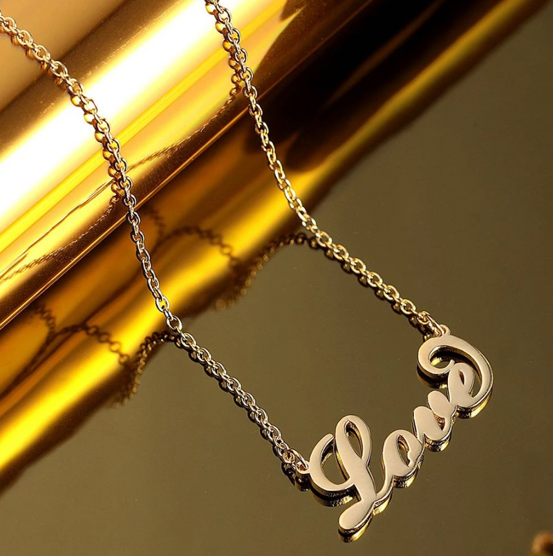Custom name necklace