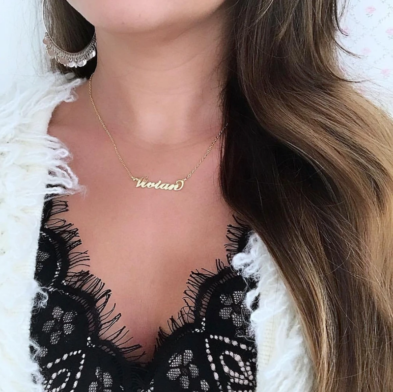 Custom name necklace
